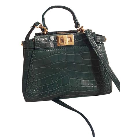 fendi borse peekaboo|fendi peekaboo crocodile.